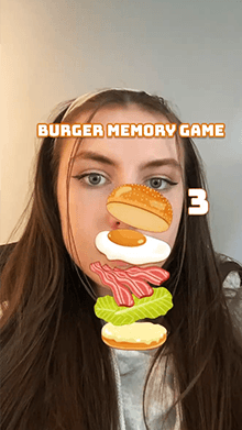 Burger Memory Game