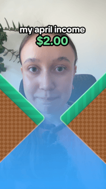 my april income