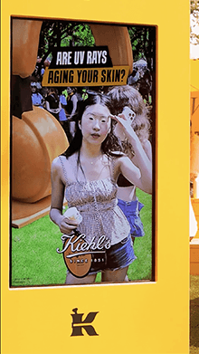 AR Mirror for Kiehl’s Sampling Booth at GovBall NYC 2025