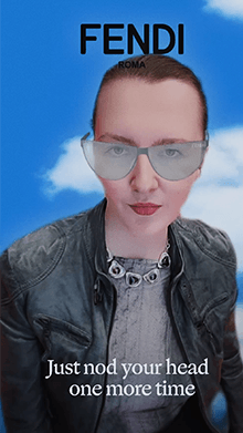 First activation AR Photo Booth with digital try-on for Fendi in Istanbul Airport