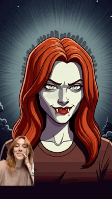 Old Cartoon Vampire AI