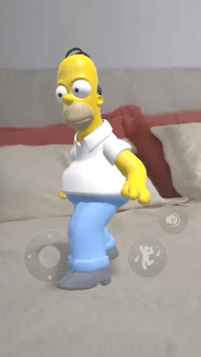 Homer Simpson AR