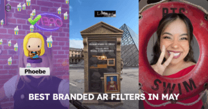 Article "BTS comes back…with AR 👀 | Best Branded AR Filters in May" cover