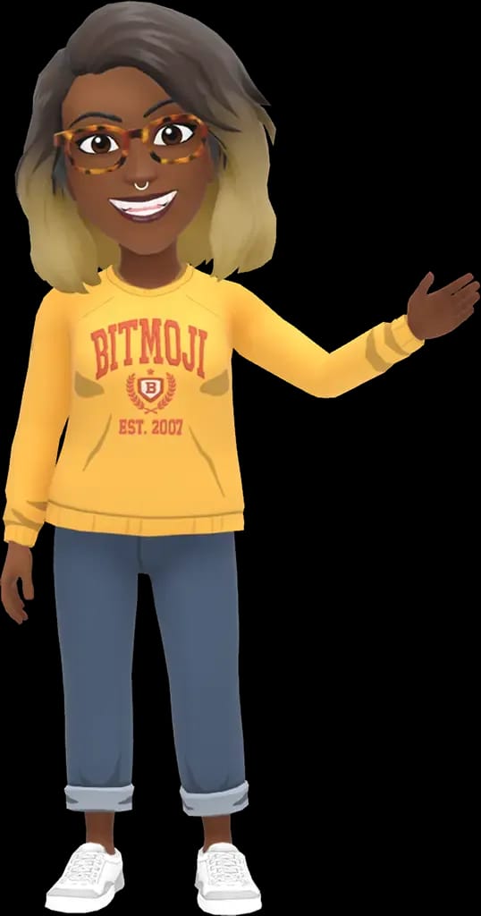 Left bitmoji