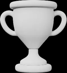 place 2 trophy